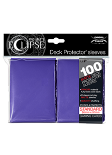 Ultra Pro: Pro-Matte Eclipse Royal Purple 100ct